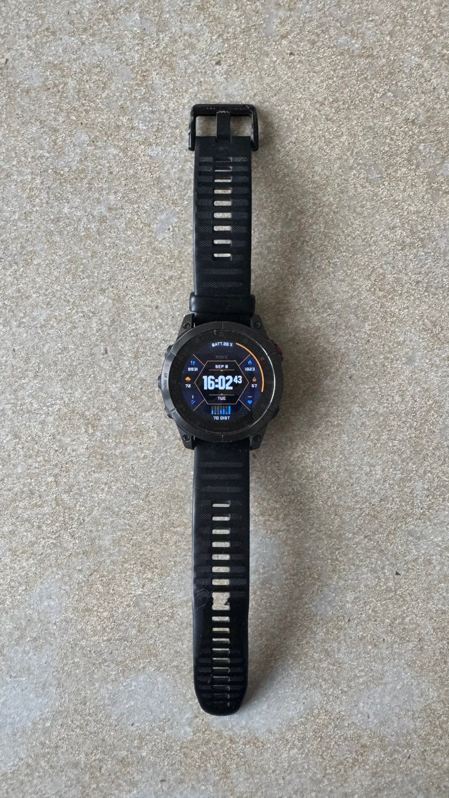 Garmin Epix Gen 2 - zwart, Gebruikt, Stappen, Zwart, Ophalen of Verzenden
