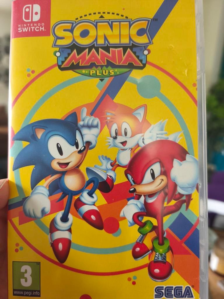 Sonic Mania Plus Nintendo Switch Game, Met games, Ophalen of Verzenden, Zo goed als nieuw, Switch Original