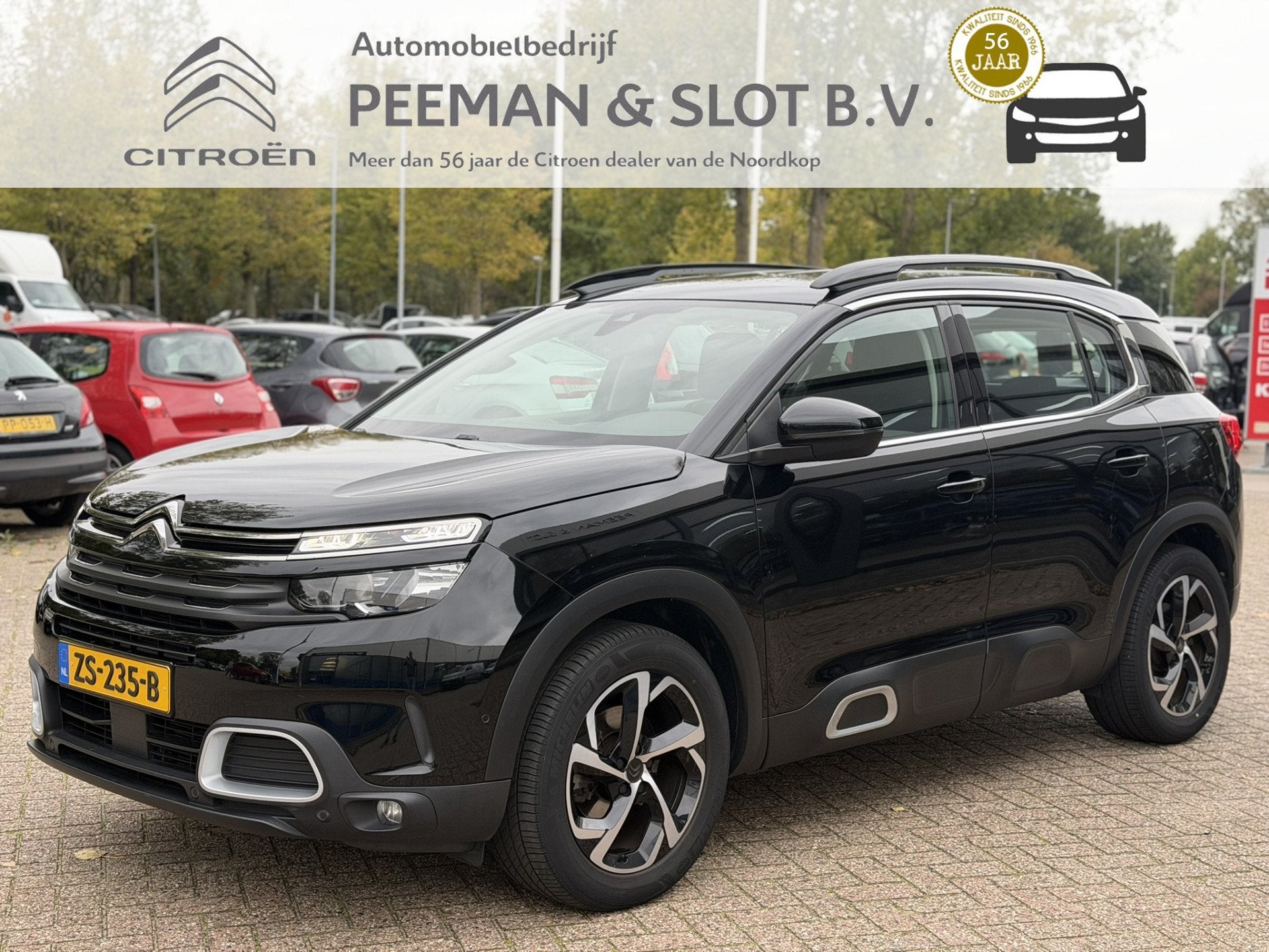Citroën C5 Aircross 1.6 180pk Business Trekhaak 1500kg | Ca, Dealer onderhouden, Stof, Gebruikt, 4 cilinders