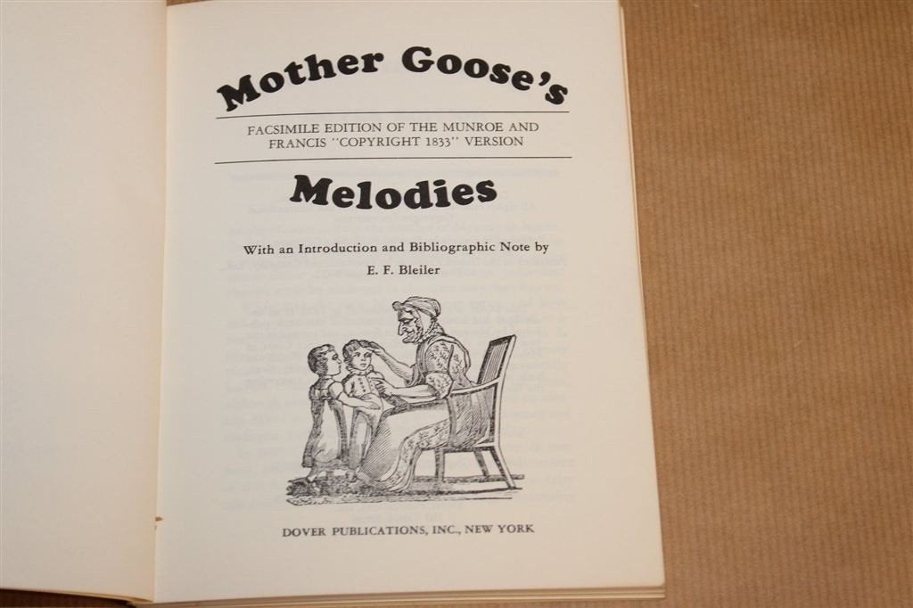 Mother Goose\'s Melodies — Kinder Rijmpjes Facsimile 1883, Ophalen of Verzenden, Gelezen, Fictie algemeen