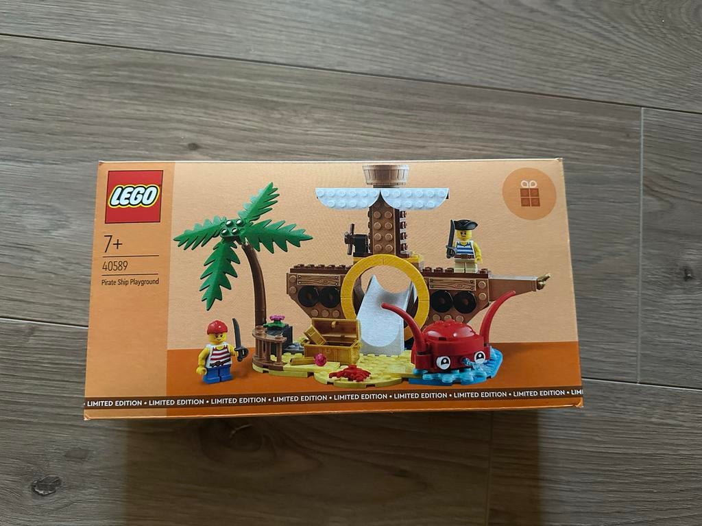LEGO 40589 Piratenschip Speeltuin - Limited Edition, Lego, Nieuw, Complete set, Ongeopend/sealed