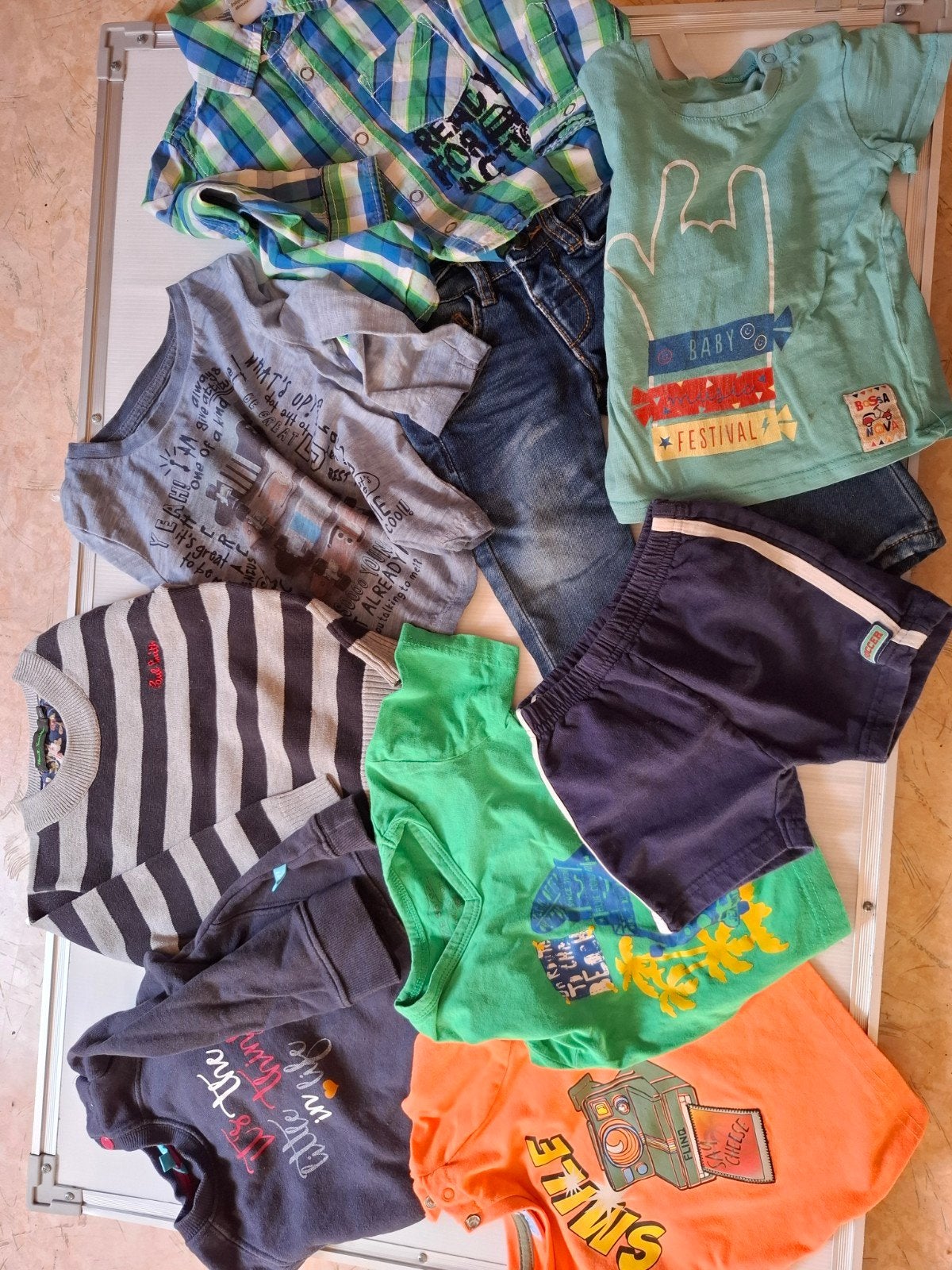 Kledingpakket Jongens Maat 74 - Zomer & Winter, Ophalen of Verzenden, Gebruikt, Overige maten
