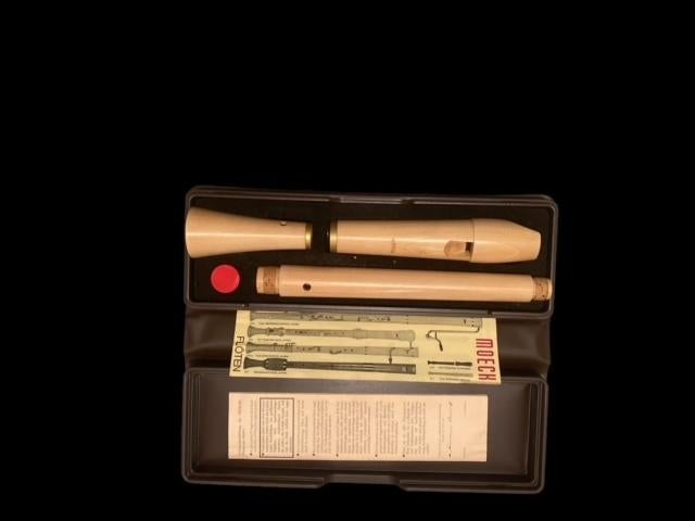 Blokfluit, Muziek en Instrumenten, Blaasinstrumenten | Blokfluiten, Ophalen of Verzenden, Zo goed als nieuw, Overige typen, Met koffer, hoes of etui