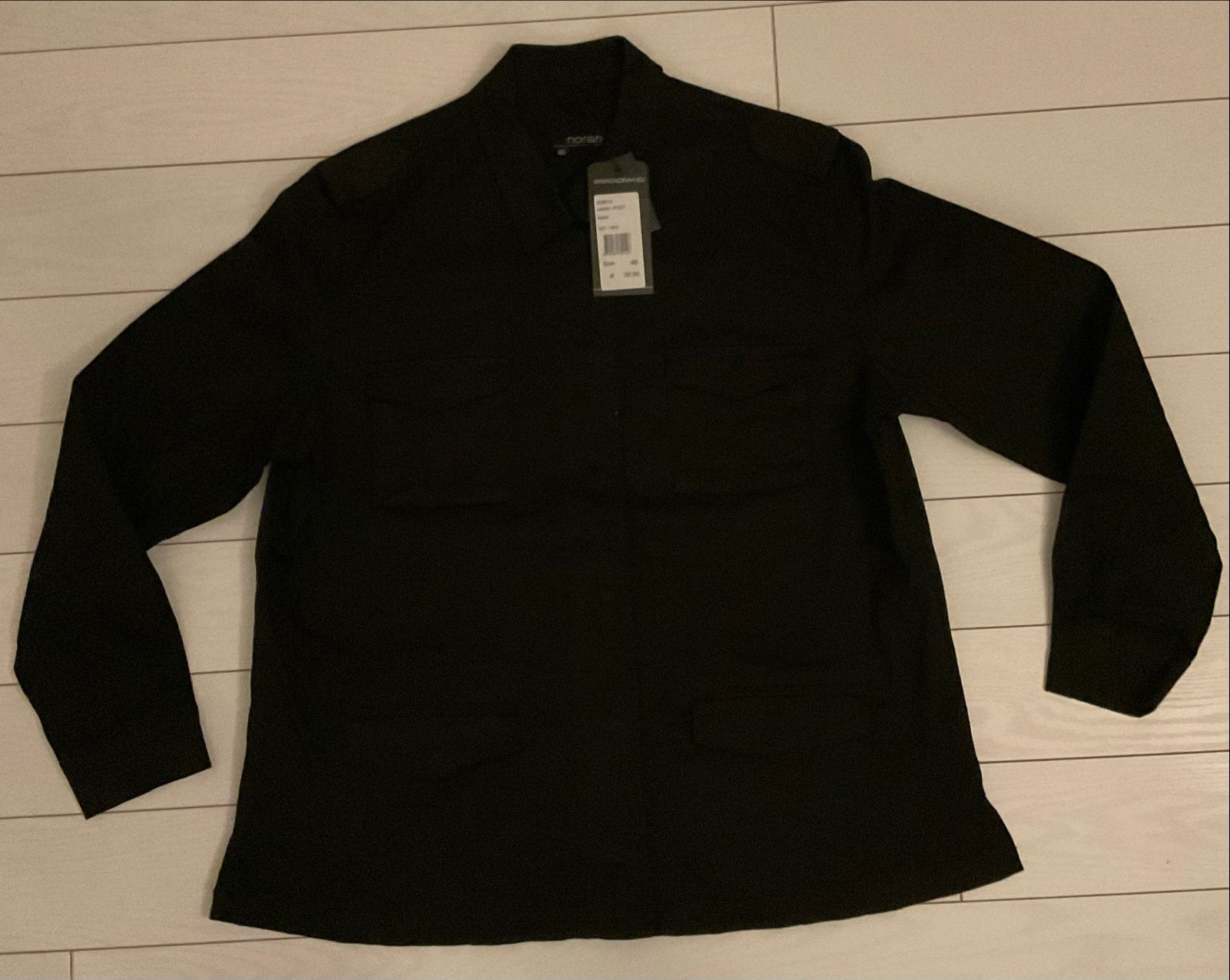 Nieuw Zwart Spijkerjasje Maat 46 Norah, Kleding | Dames, Ophalen of Verzenden, Nieuw, Maat 46/48 (XL) of groter, Zwart