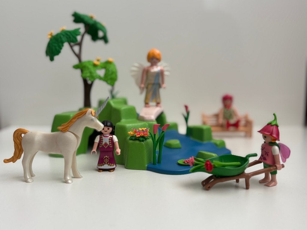 Playmobil fairies, prinses elfjes 4645-4751-4148 accessoires, Ophalen of Verzenden, Zo goed als nieuw, Los playmobil