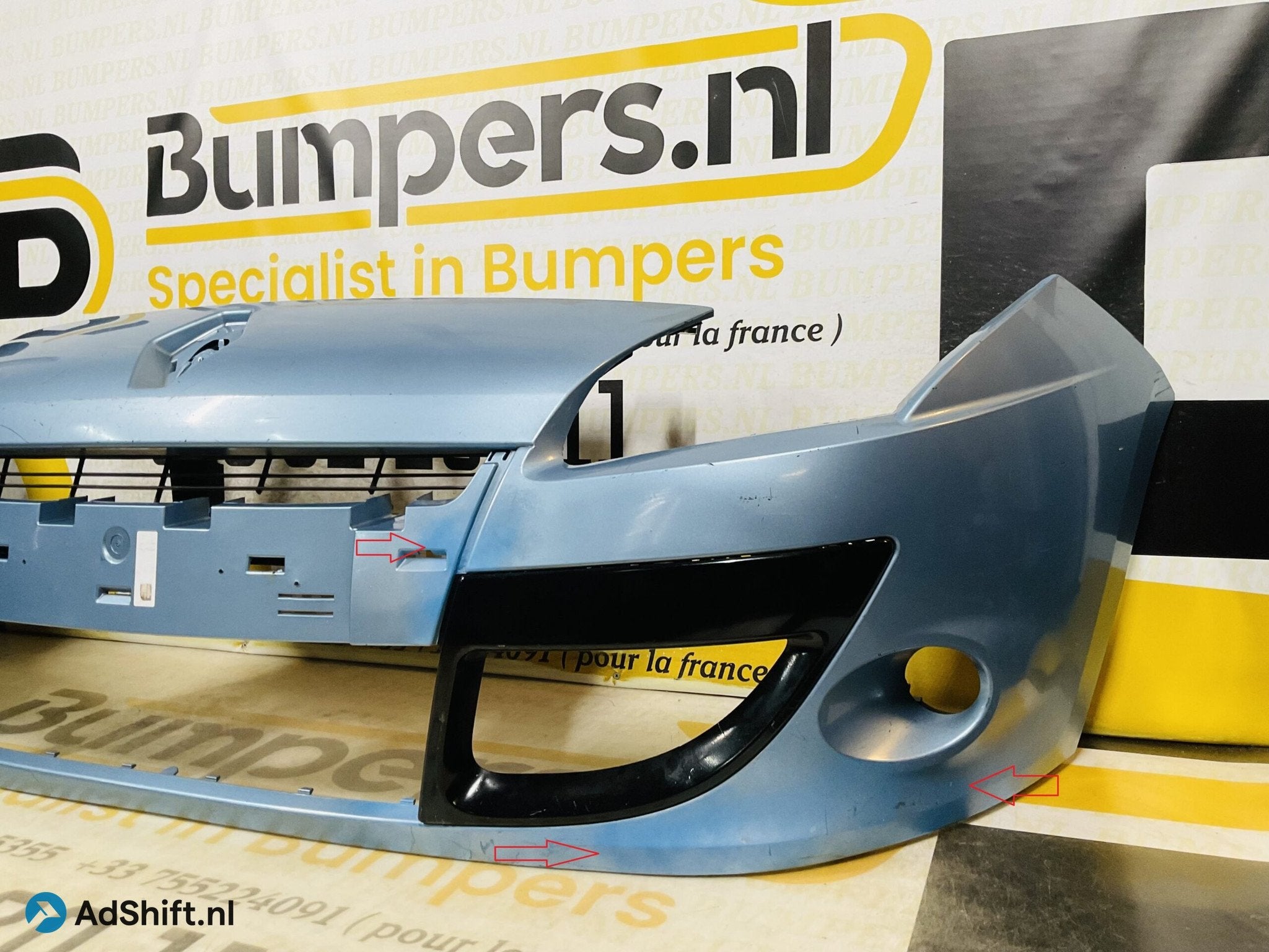 BUMPER Renault Scenic 3 2009-2013 VOORBUMPER 2-F6-9018z, Bumper