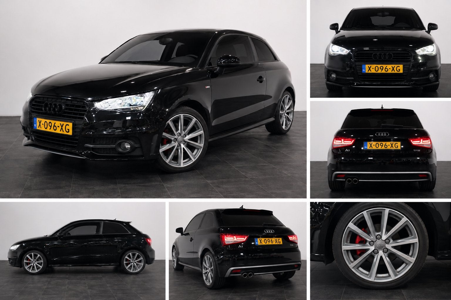 Sportieve Audi A1, Auto's, Audi, Particulier, A1, Benzine, Hatchback, Handgeschakeld, Geïmporteerd, Zwart, Voorwielaandrijving