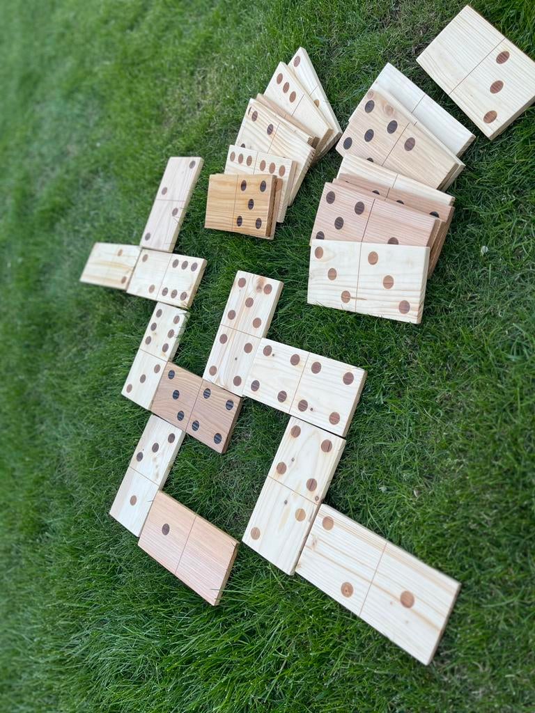Te huur: Domino spel - oud hollandse spelletjes, Ophalen, Zo goed als nieuw, Overige
