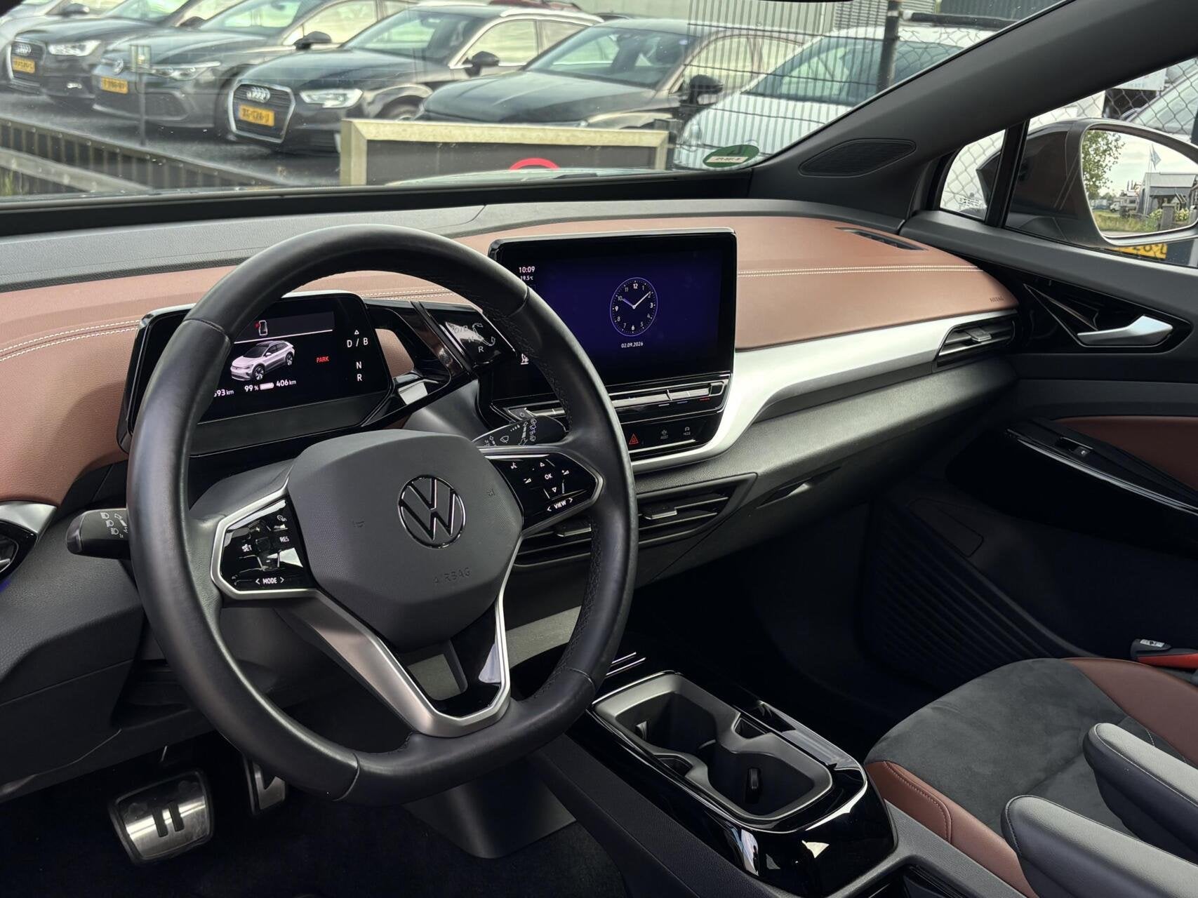 Volkswagen ID.4 Pro 77 kWh SOH 94.3 acc keyless camera stoel, Achterwielaandrijving, Gebruikt, 528 km, 2020 kg