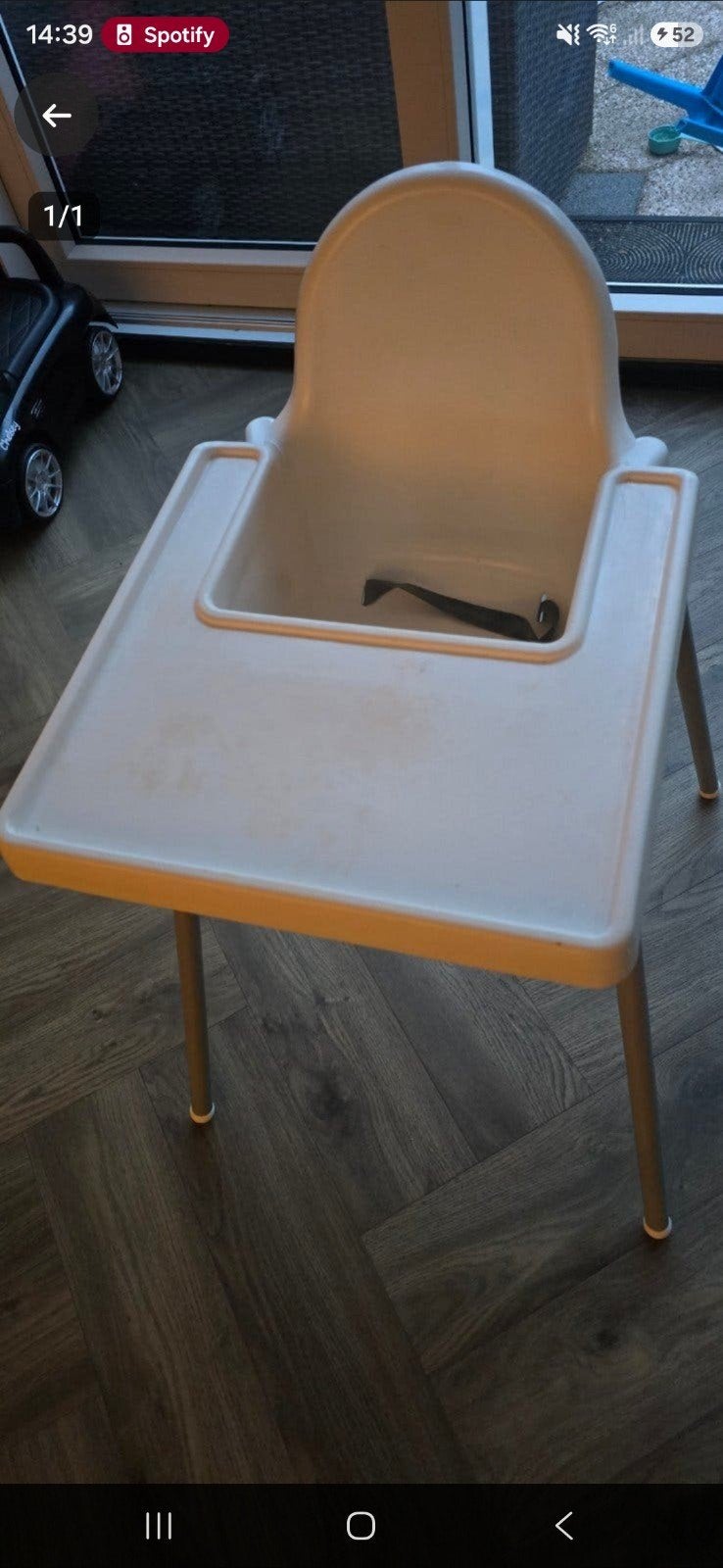 IKEA Antilop kinderstoel met afneembaar blad, Kinderen en Baby's, Ophalen