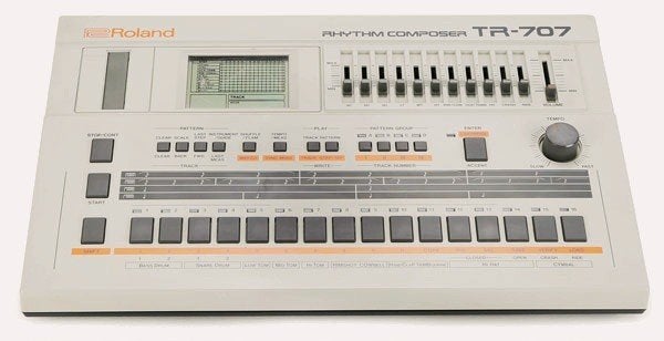 Roland TR 707 drumcomputer, Muziek en Instrumenten, Verzenden, Gebruikt, Roland