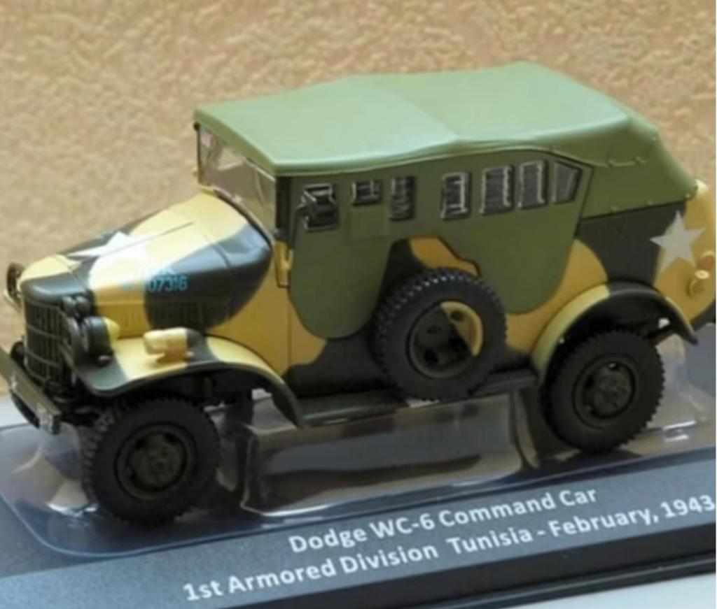 Dodge WC 6 Command  1943 1/43 VOITURES Militaires WO II # 40, Verzenden, Nieuw, Auto, Overige merken