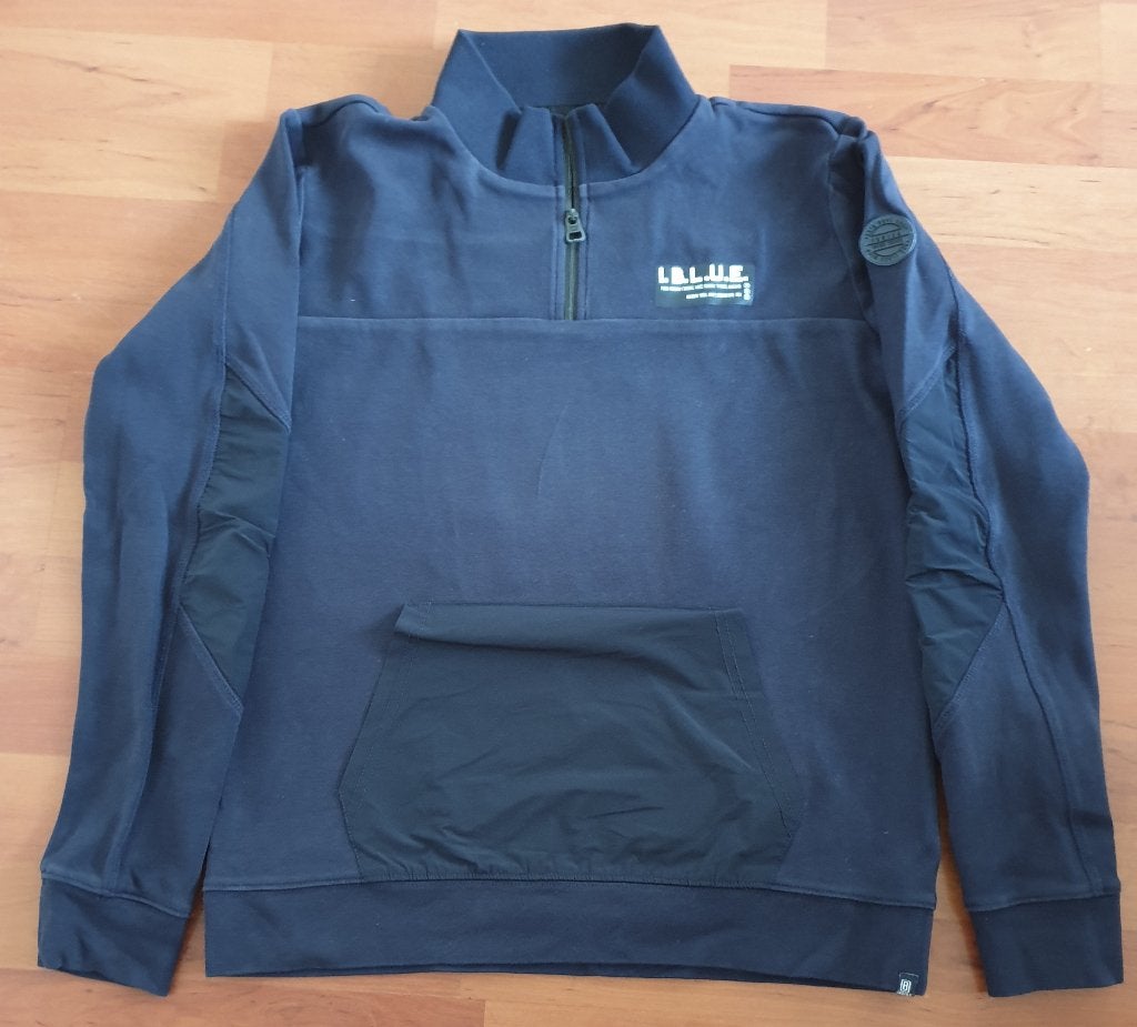 Indian Blue Jeans Half-Zip Sweater Navy – Maat 176 – ZGAN, Kinderen en Baby's, Kinderkleding | Maat 176, Trui of Vest, Ophalen of Verzenden