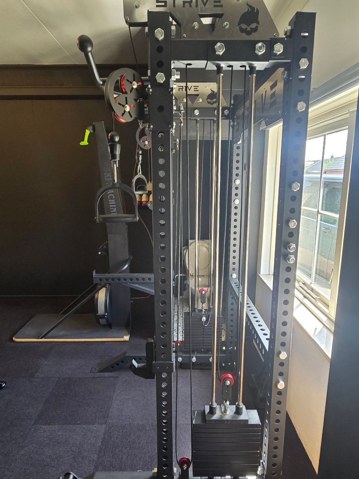 Strive Squat rack met cable cross 70 kg stack - Nieuw, Krachtstation, Ouderijks, Nieuw, Ophalen of Verzenden
