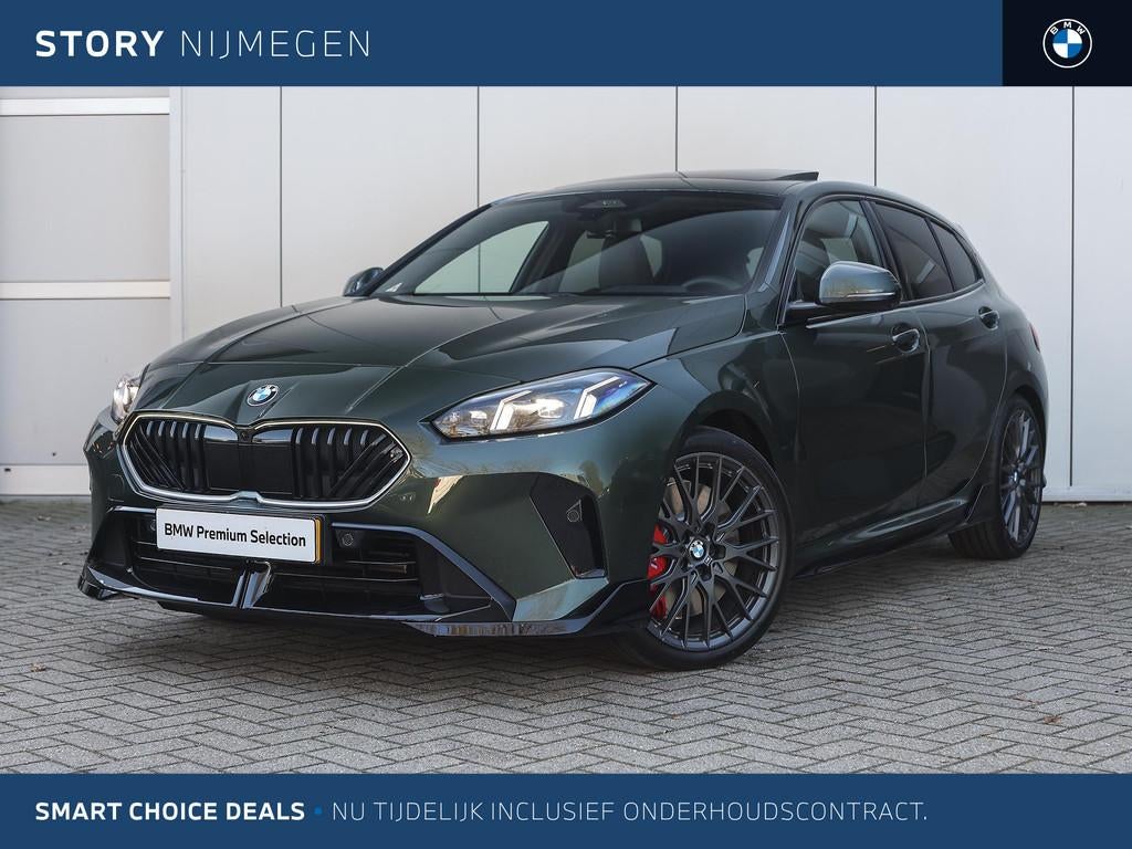 BMW 1 Serie 120 High Executive M Sport Automaat / Panoramada, Auto's, BMW, Bedrijf, Te koop, 1-Serie, Alarm, Bochtverlichting