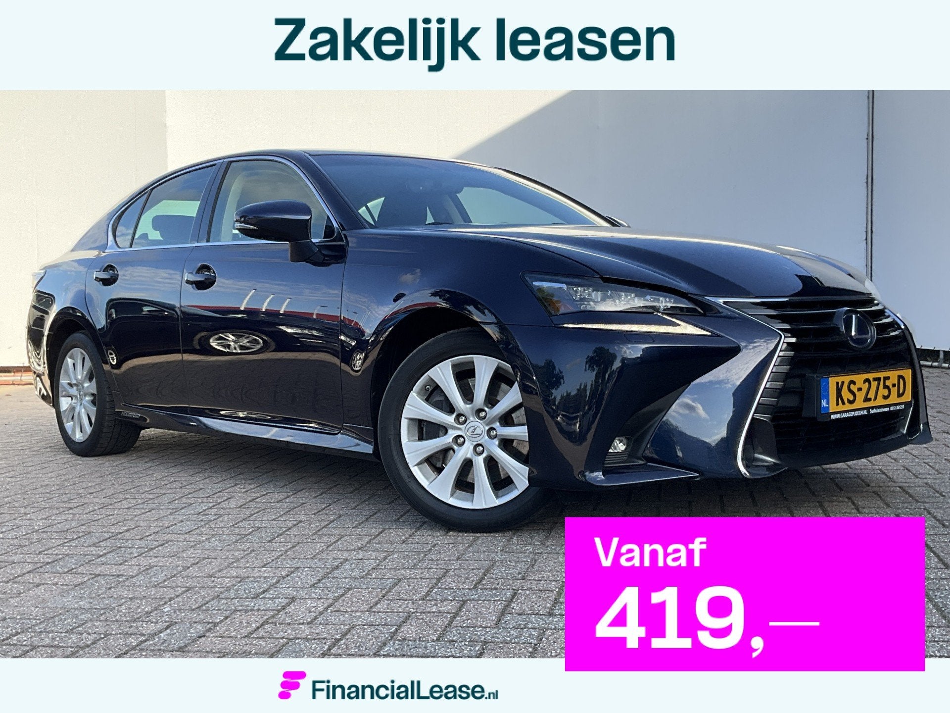 Lexus GS 300h Business Line Voll.Onderhouden Trekhaak Memory, Automaat, Gebruikt, Euro 6, 181 pk