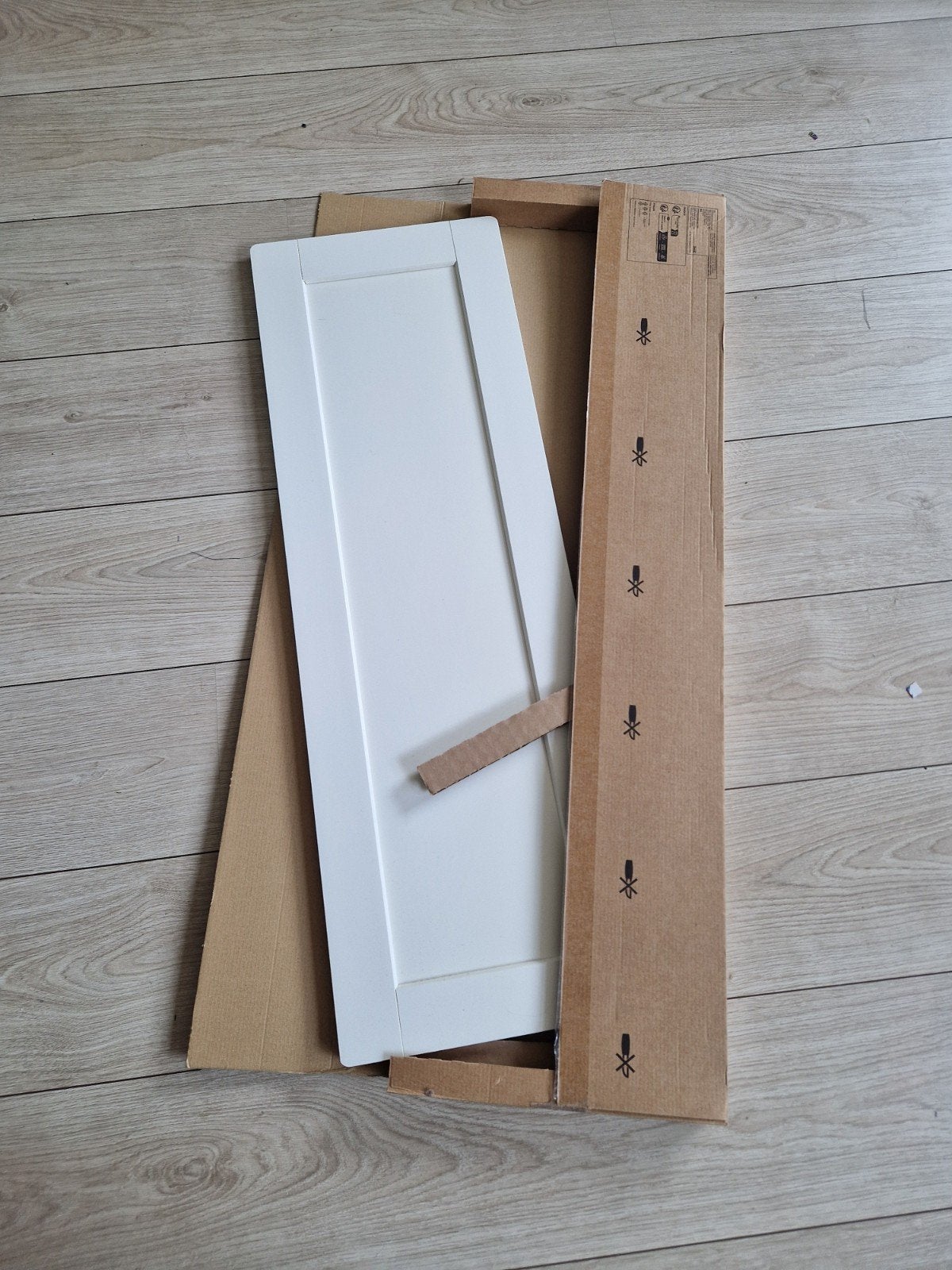 Enkele Smastad deur 30x90cm ongebruikt wit, Ophalen, Wandtegels, Zo goed als nieuw, Minder dan 5 m²