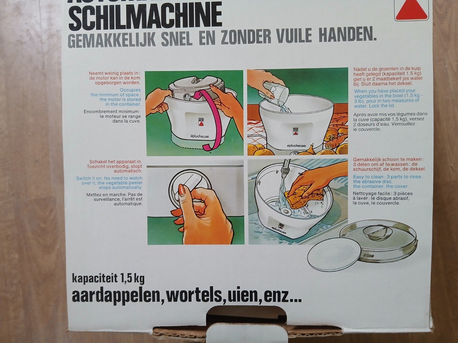 Een goede schilmachine., Overige typen, Ophalen, Zo goed als nieuw, Kunststof