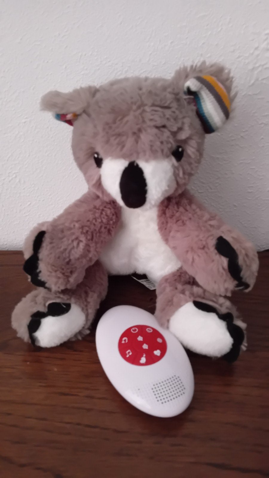 Zazu hartslag knuffel, Coco de Koala., Overige typen, Grijs, Nieuw, Ophalen of Verzenden