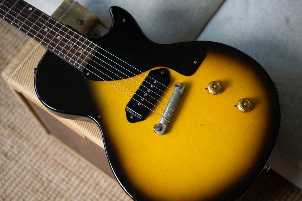 1957 Gibson Les Paul Junior, Muziek en Instrumenten, Gibson, Gebruikt, Ophalen of Verzenden, Solid body