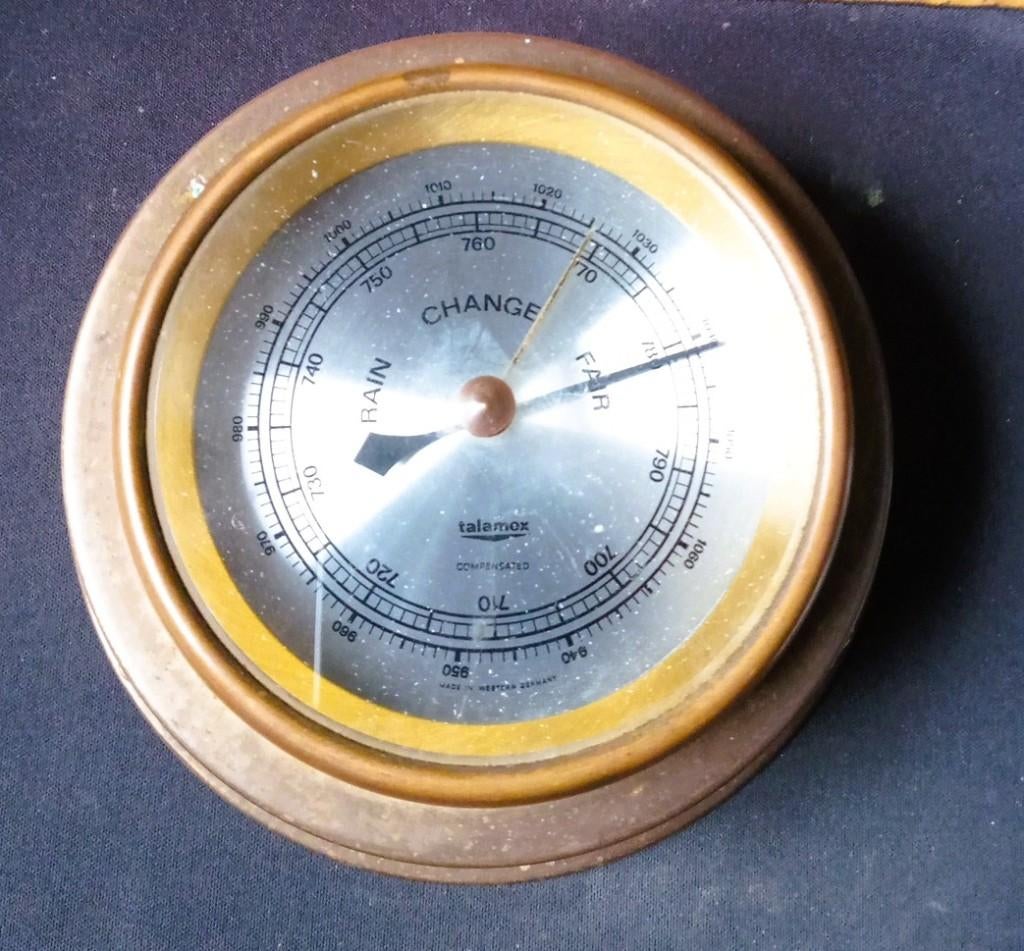 Scheeps barometer, Ophalen of Verzenden, Gebruikt, Barometer