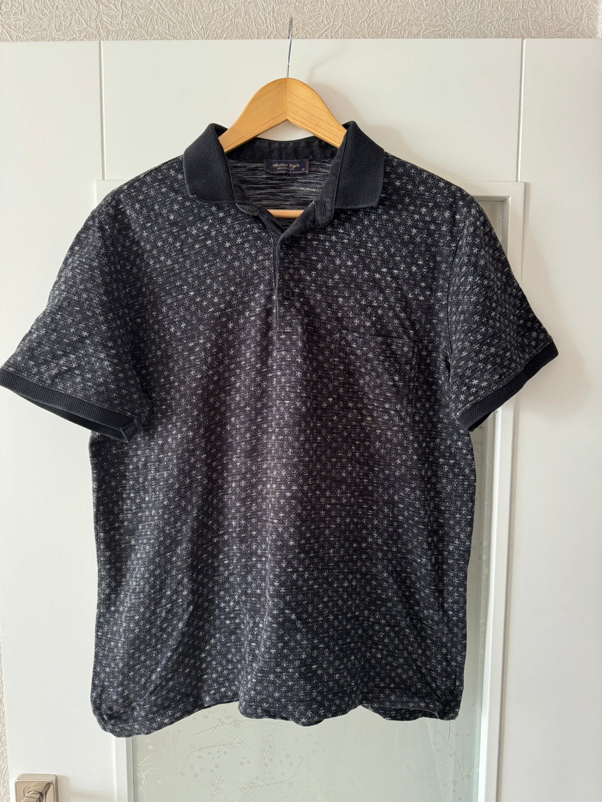 Mooie nette polo shirt, Ophalen of Verzenden, Zo goed als nieuw, Maat 48/50 (M), Zwart