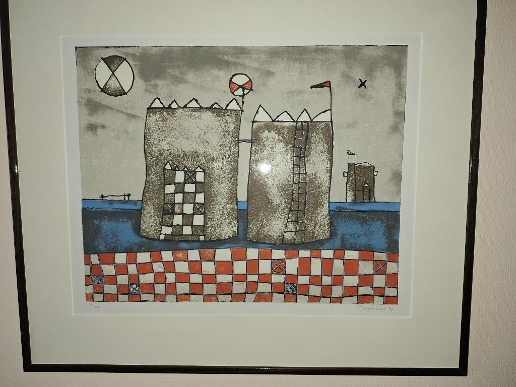 zeefdruk, Antiek en Kunst, Kunst | Litho's en Zeefdrukken, Ophalen