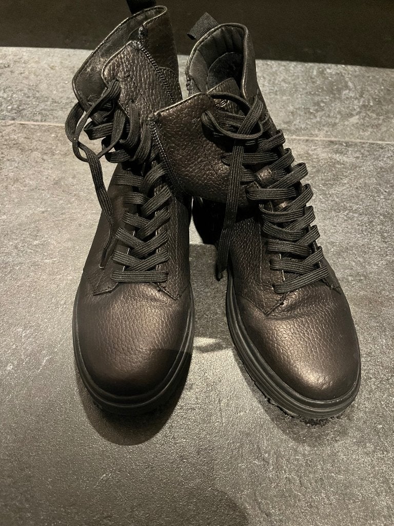 Geox Chelsea boots / enkellaarzen maat 38 metallic zwart, Geox, Verzenden, Zwart, Lage of Enkellaarzen