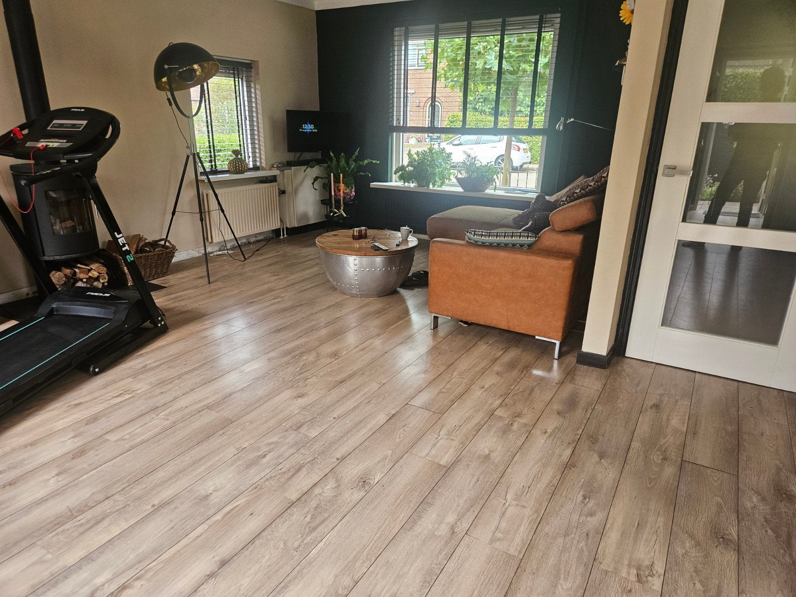 gratis laminaat vloer, Doe-het-zelf en Verbouw, Vloerdelen en Plavuizen, 50 tot 150 cm, Ophalen of Verzenden, 10 m² of meer, 10 tot 30 cm