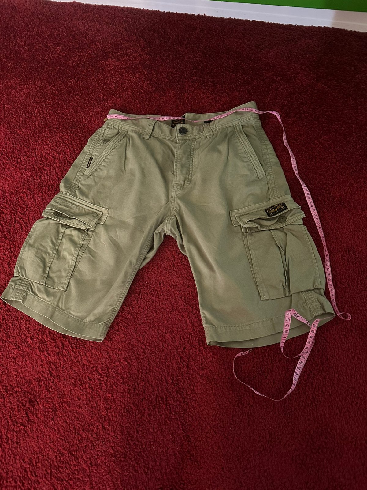 Groene zomer korte broek dunne stof!, Kleding | Heren, Broeken en Pantalons, Ophalen of Verzenden, Nieuw, Maat 48/50 (M), Groen