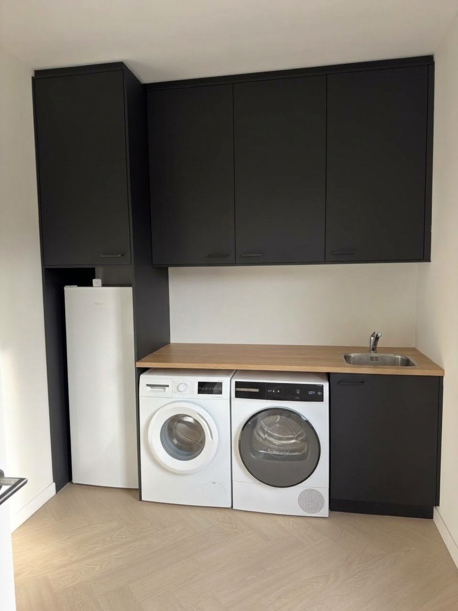 Moderne Bijkeuken Kasten met Werkblad, Huis en Inrichting, Ophalen of Verzenden, Zo goed als nieuw, Minder dan 100 cm
