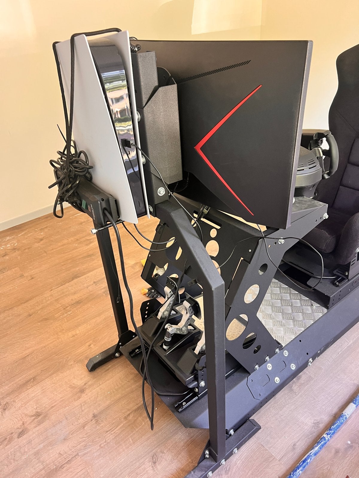 Complete Sim Racing Setup met PS5 en Monitor, Ophalen, Online, Gebruikt, Vanaf 18 jaar