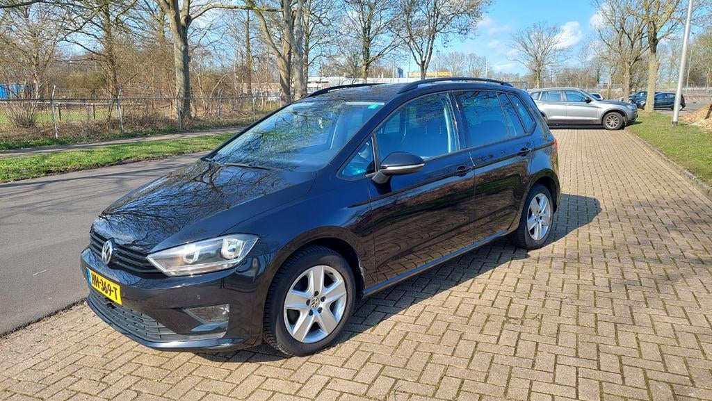 Volkswagen Golf Sportsvan 1.4 TSI 92KW DSG 2014 Zwart, Auto's, Volkswagen, Zwart, 4 cilinders, 1283 kg, Zwart