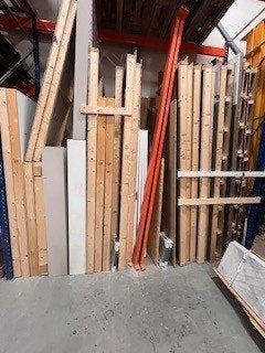houten wanden/ panelen, Ophalen, Gebruikt, Hout
