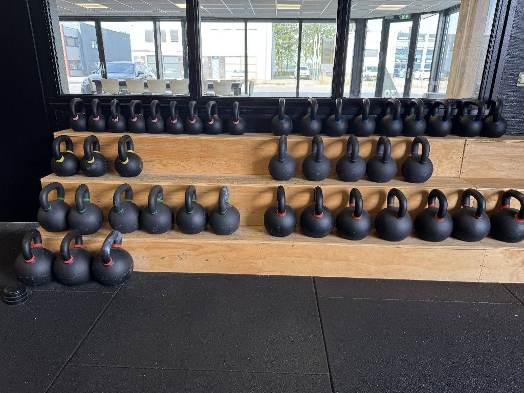 Xenios Evolution Black Cast Iron Kettlebells, Ophalen, Zo goed als nieuw, Kettlebell