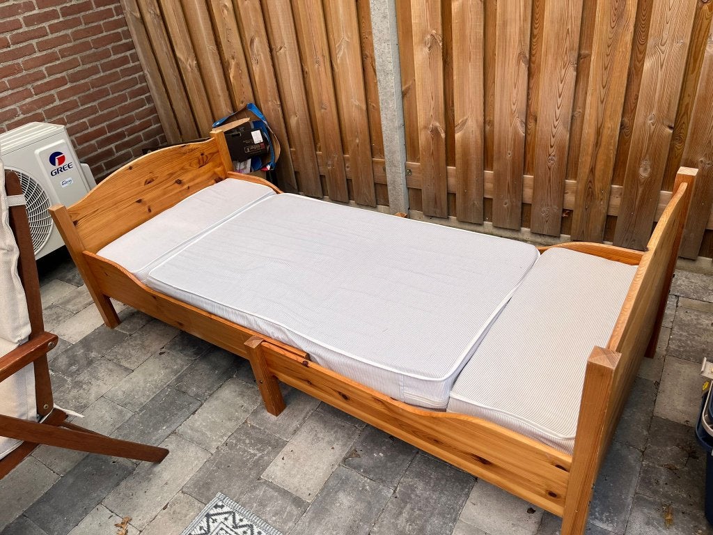 meegroeibed, Gebruikt, 70 tot 85 cm, 180 cm of meer, Ophalen