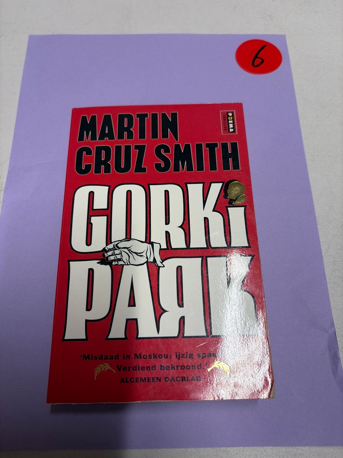 Gorki Park - Martin Cruz Smith (Thriller), Boeken, Ophalen of Verzenden, Zo goed als nieuw, Wereld overig