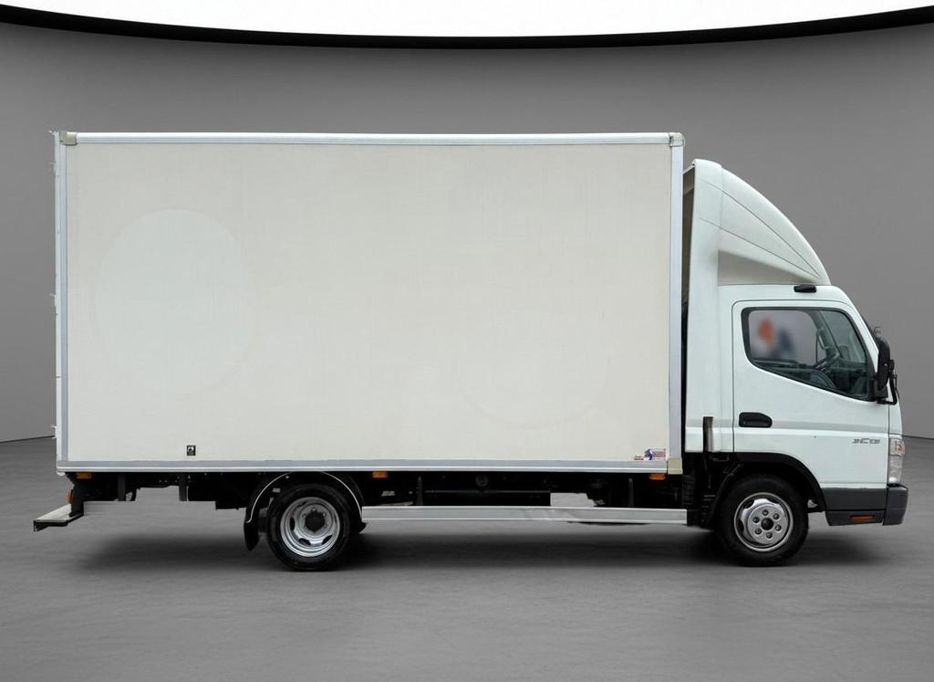 Mitsubishi Canter 3C13 3.0 DI 335 Bakwagen NL Auto 10448 km, Auto's, Bestelauto's, Gebruikt, Zwart, 4 cilinders, Wit