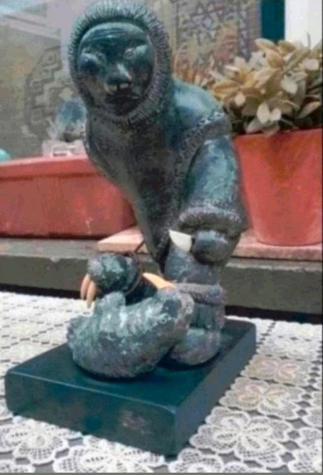A Wolf Original Canada Heavy Sculpture, Antiek en Kunst, Ophalen of Verzenden
