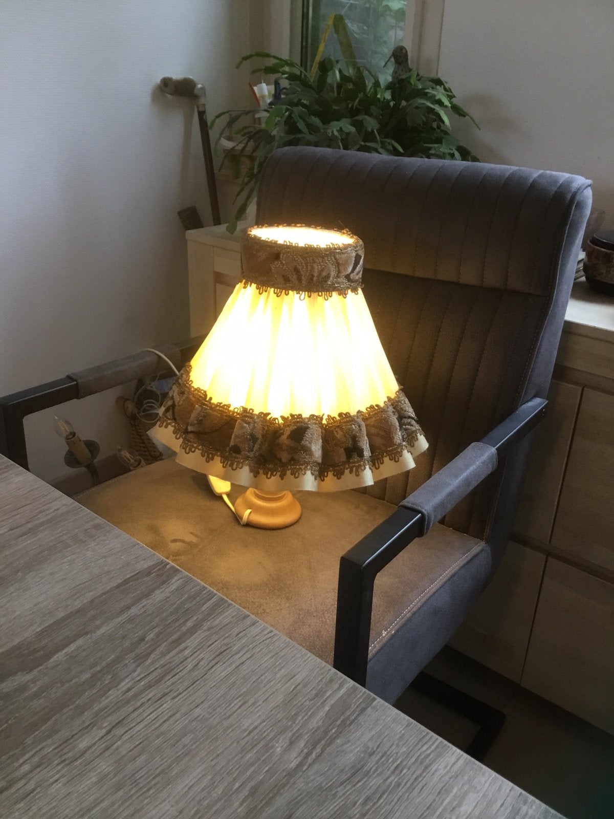 Antieke Schemerlamp, Ophalen of Verzenden