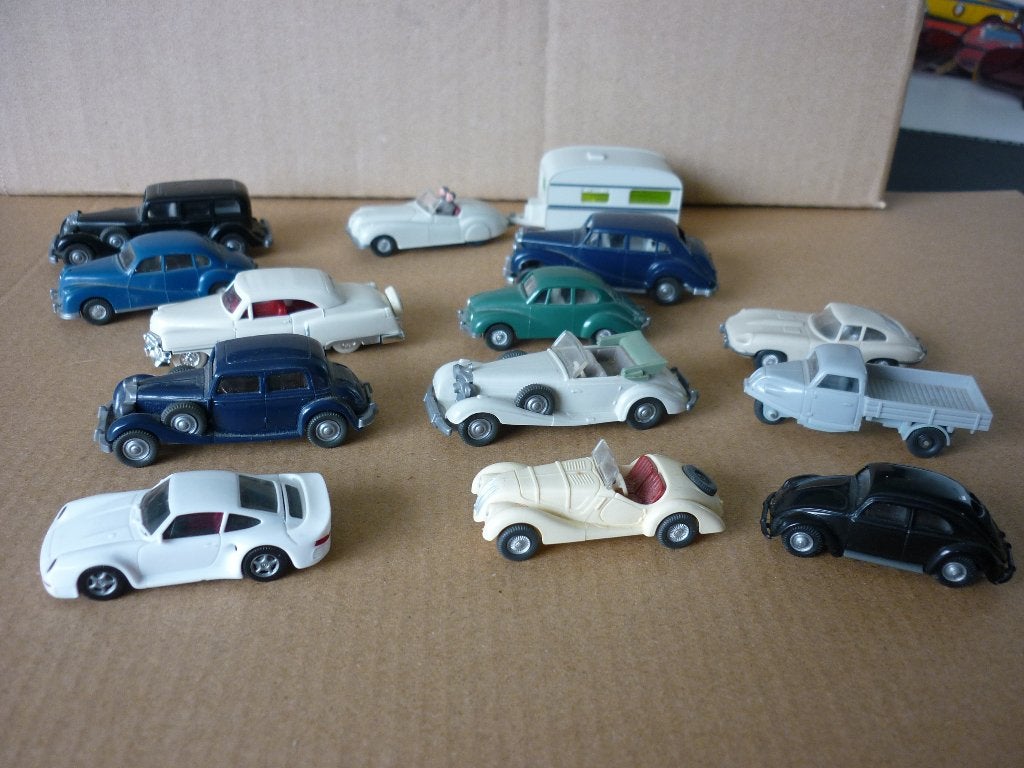 Autominiaturen 1:87, Hobby en Vrije tijd, Ophalen of Verzenden, Zo goed als nieuw, Auto, Wiking