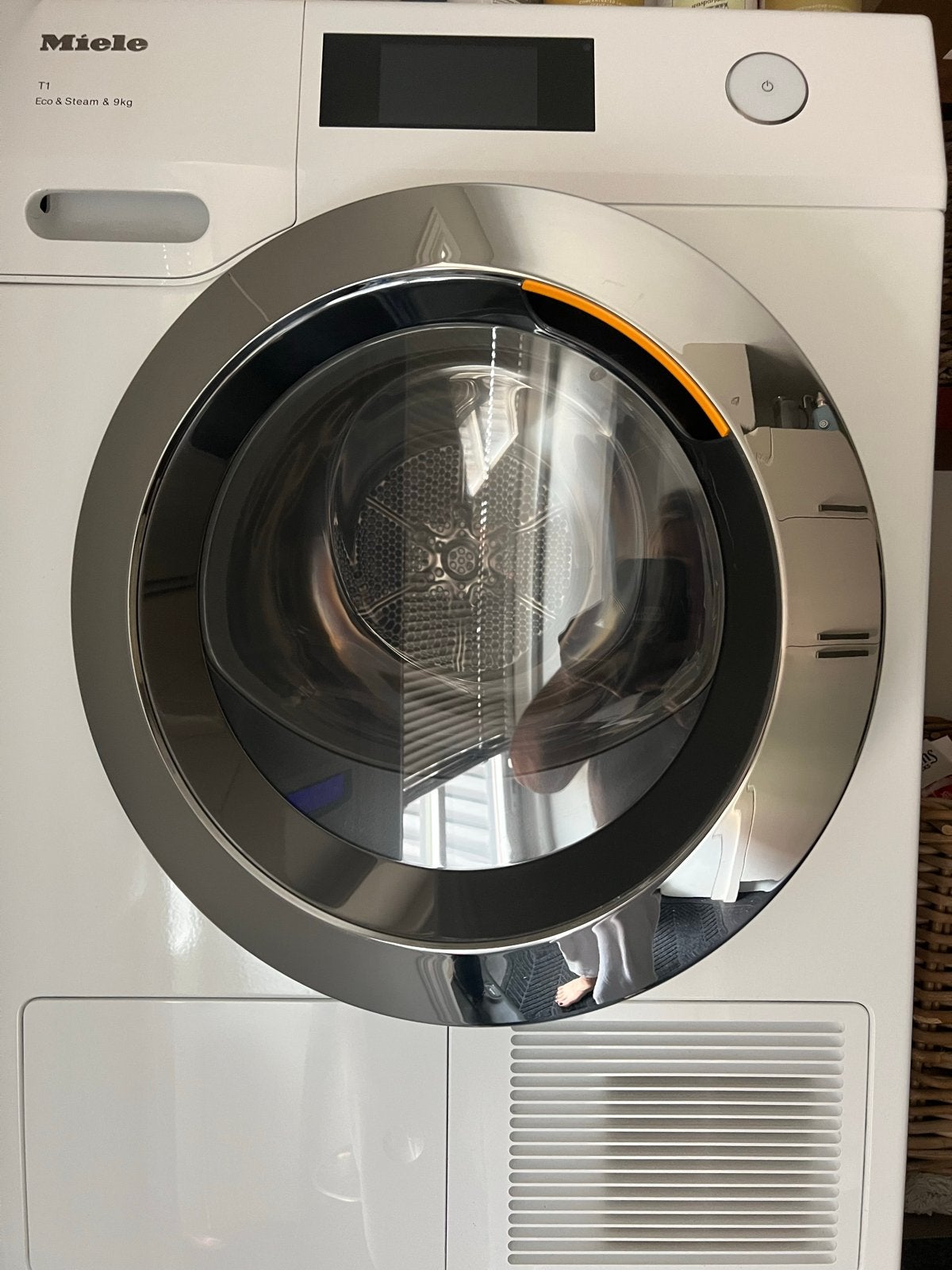 Miele T1 Eco & Steam 9kg warmtepompdroger, Ophalen, Gebruikt, Anti-kreukfase, 8 tot 10 kg