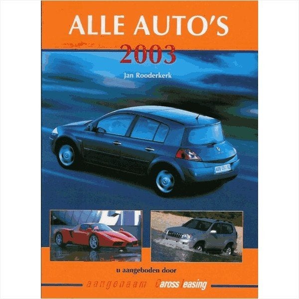 KNAC alle Auto\'s Jaarboek 2003 #1 Nederlands, Boeken, Ophalen of Verzenden, Gelezen, Algemeen
