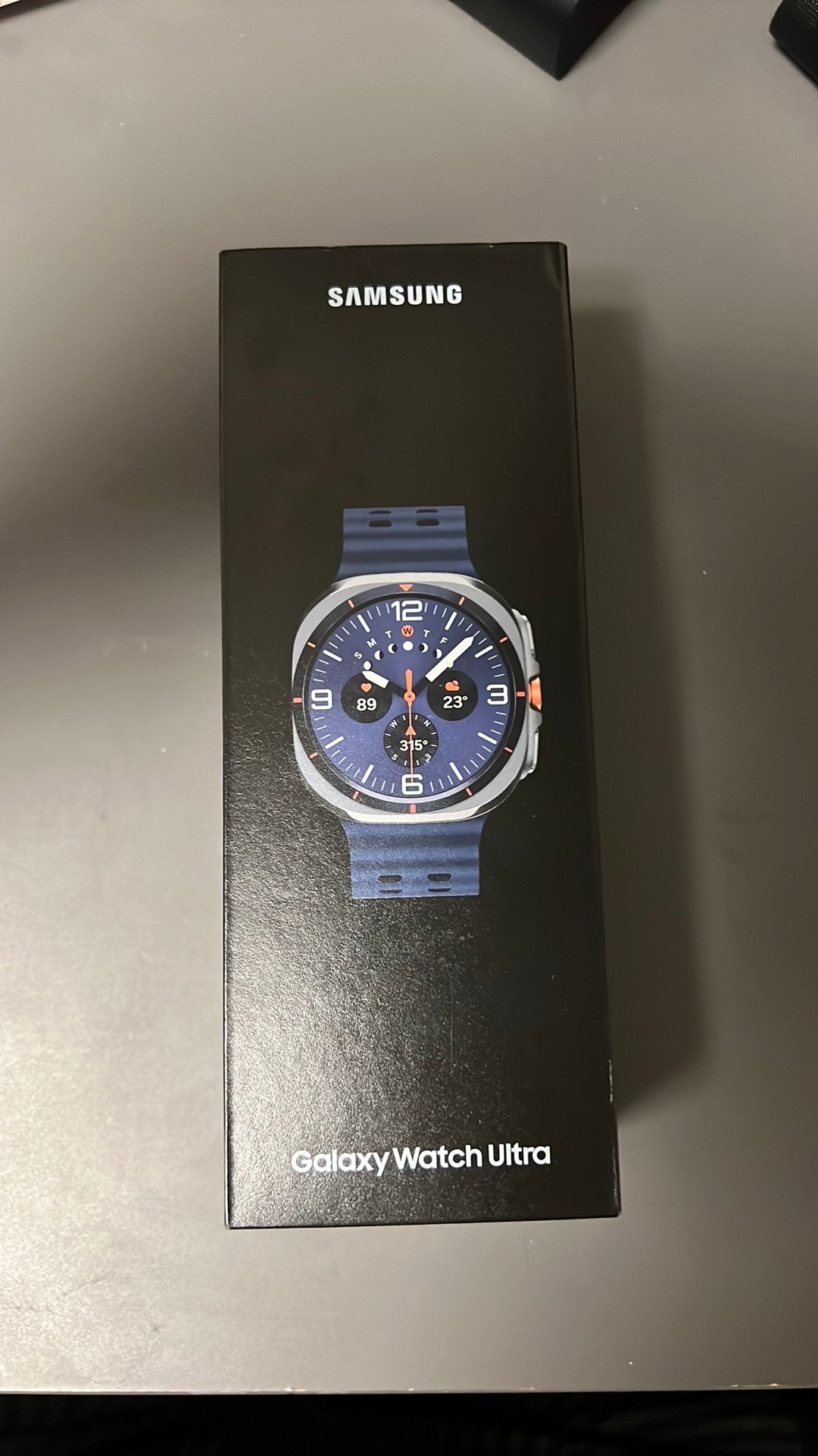 Samsung Galaxy Watch Ultra 47mm LTE Titanium Blue Geseald!, Blauw, Nieuw, Ophalen of Verzenden, Waterdicht