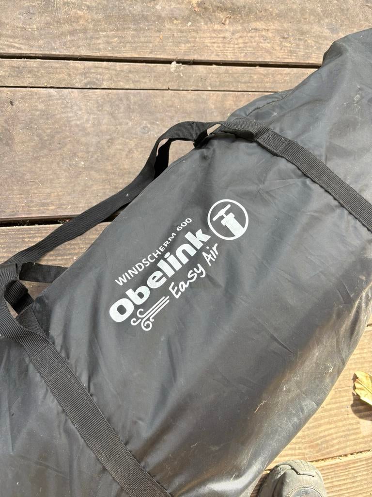 Obelink windscherm 600 easy air, Caravans en Kamperen, Ophalen, Zo goed als nieuw