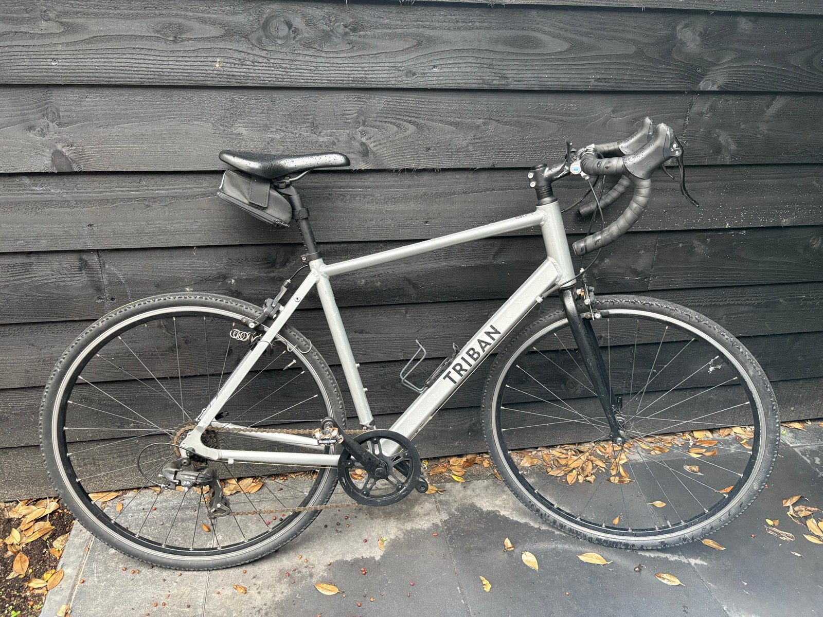 Triban RC100 gravelbike/racefiets - Maat S, Gebruikt, Velgrem, Aluminium, 53 tot 57 cm