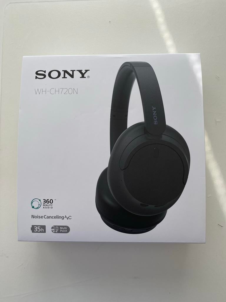 Koptelefoon Sony WH-CH720N met Noise Cancelling, Nieuw, Ophalen of Verzenden, Over oor (circumaural), Sony