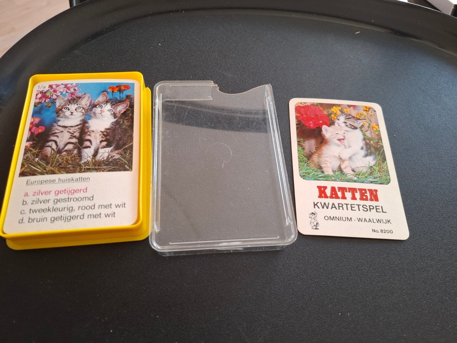 Katten kwartetspel.Omnium Waalwijk., Ophalen of Verzenden, Nieuw, Kwartet(ten)