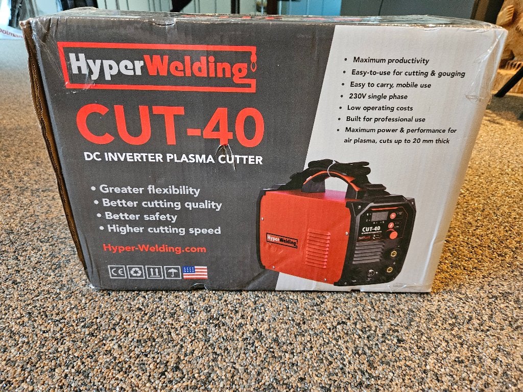 Plasmasnijder HyperWelding (Cut-40), Doe-het-zelf en Verbouw, Gereedschap | Lasapparaten, Ophalen of Verzenden, Nieuw, Overige typen