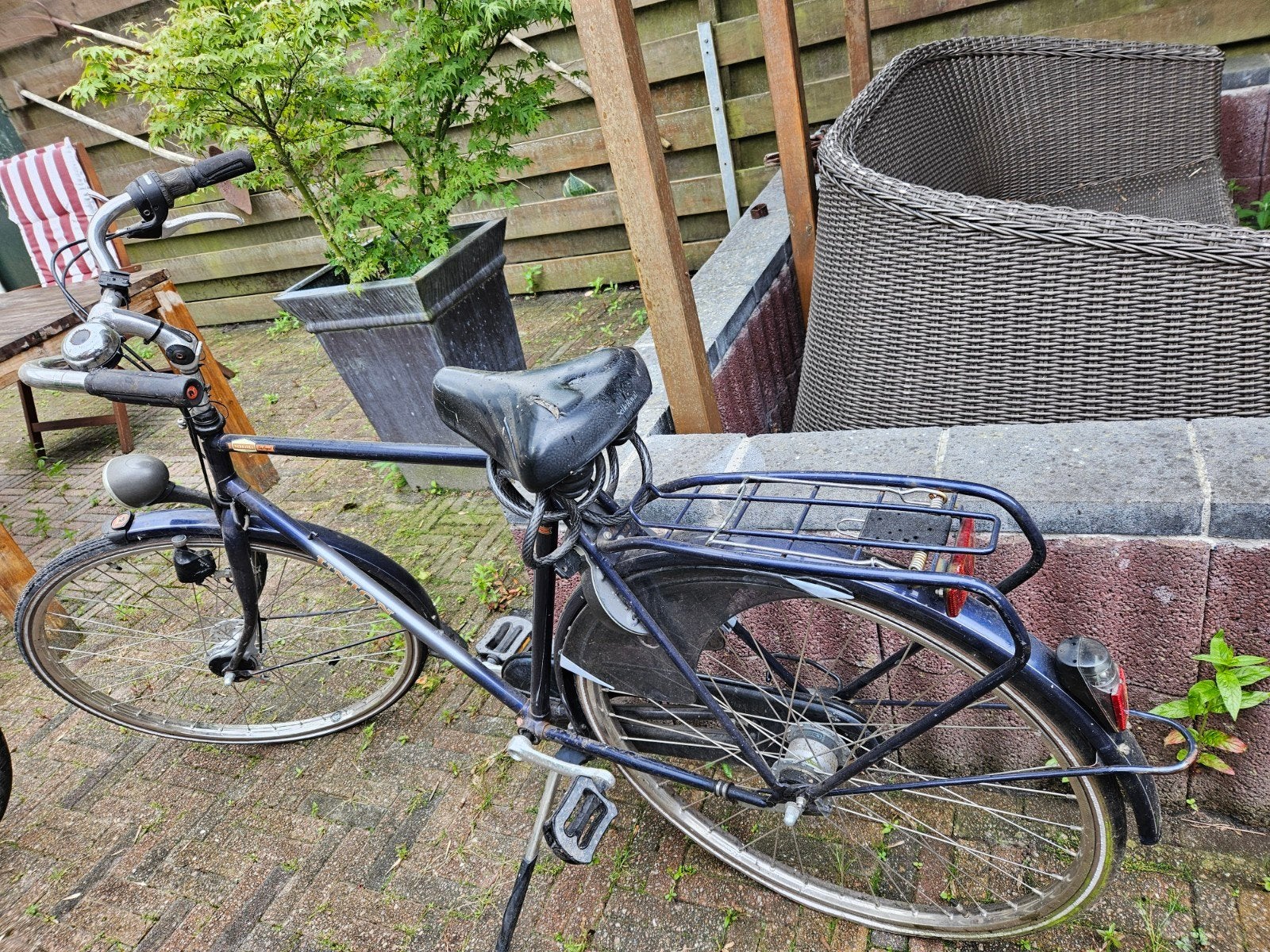 Union Nebraska fiets - Gebruikt, Fietsen en Brommers, Fietsen | Heren | Herenfietsen, Ophalen, Gebruikt, Overige merken, Versnellingen